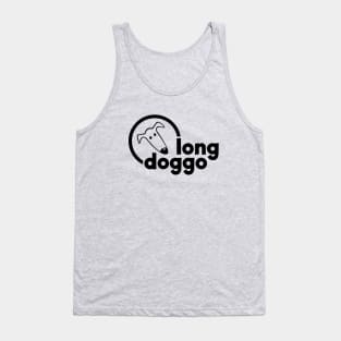 Long Doggo Greyhound Face Tank Top